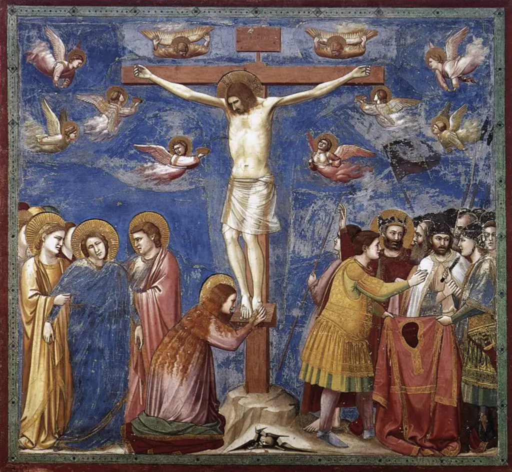 The Crucifixion in Detail Giotto